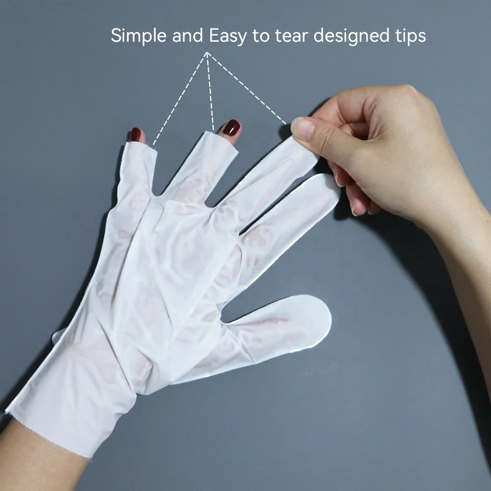 OEM Custom Private Label Gloves Shape Korean Style Hydrating Hand Mask with Collagen