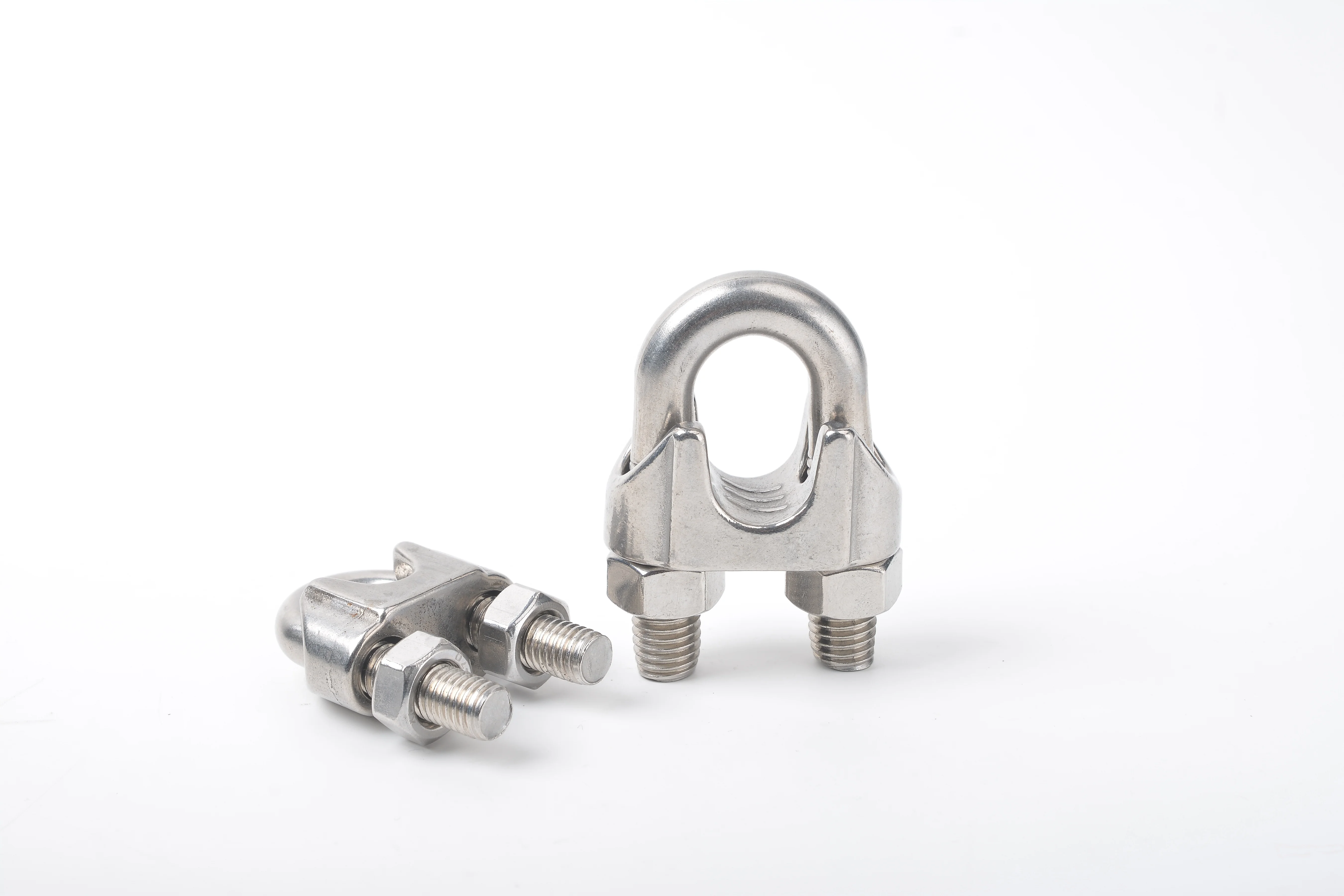 Factory direct sales, Made in China Hlm Free Sample Iso Certification Iron Rigging Wire Rope Clip Size And Rope Clips