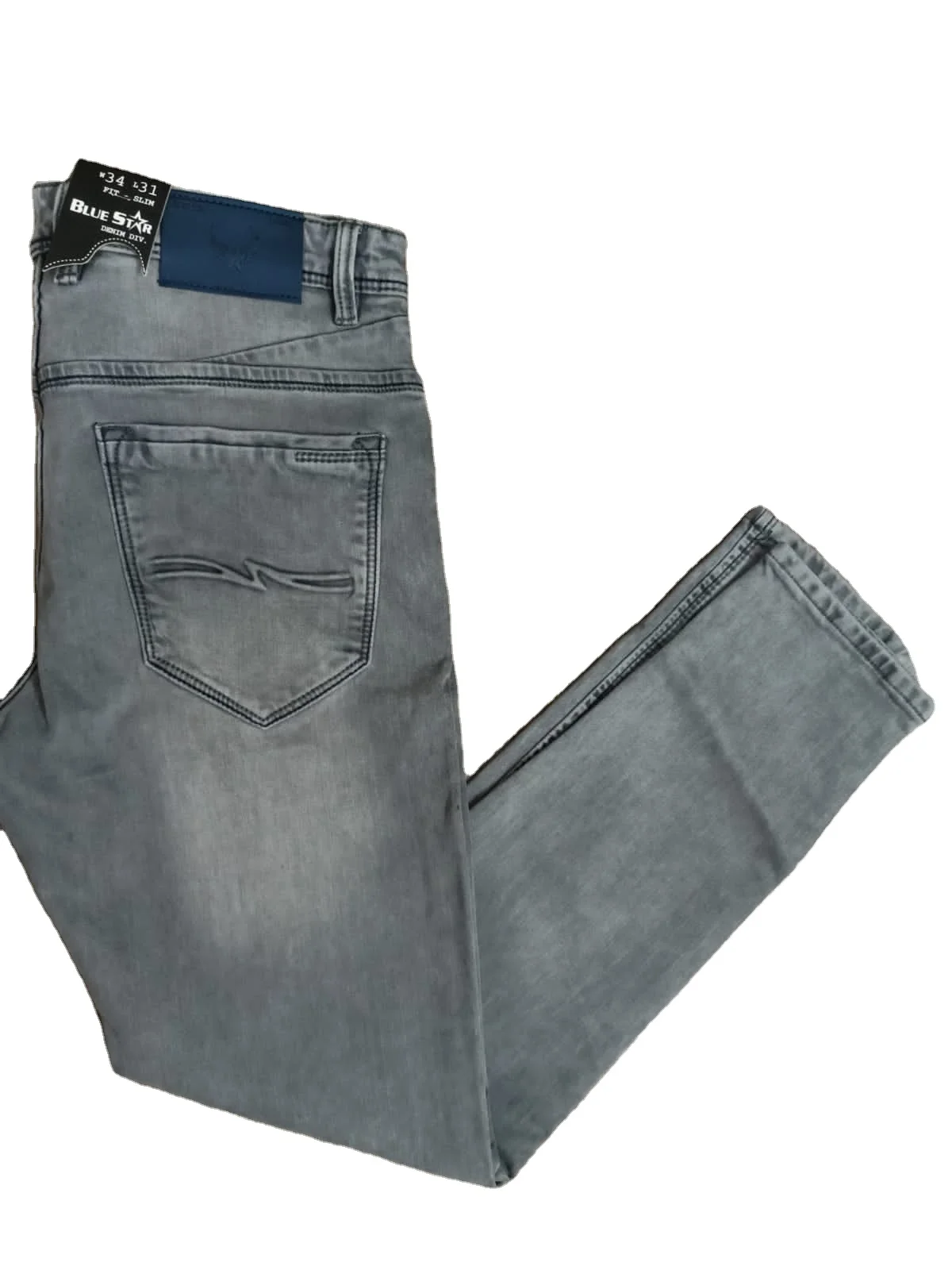 New Autumn High Street Denim Jeans Trousers High Waist Loose Straight Split Jeans Collection from Bangladesh