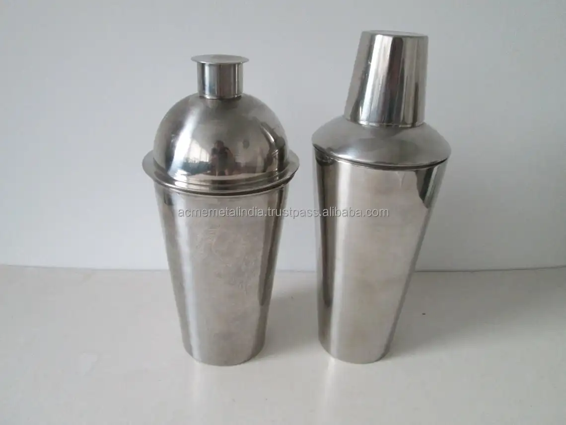 Современный шейкер для коктейлей из нержавеющей стали с эмалевым фильтром идеально подходит стильного аксессуара бара и смешивания