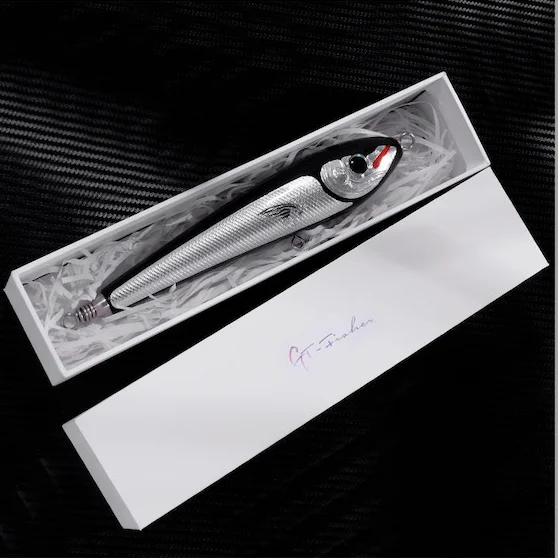 Ecooda GT-Fisher handmade wooden floating pencil bait Top Water Big Pencil Bait 70g 100g 120g 135g Hard Fishing Lure