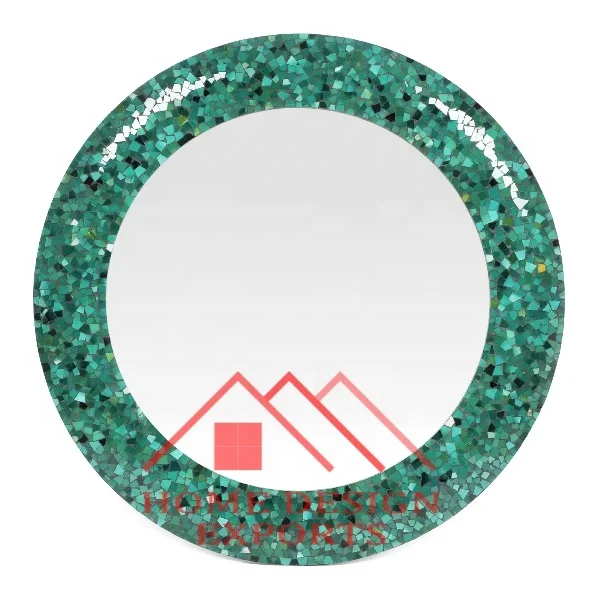 Home Hotels & Restaurants Latest Home Decor Decorative Mosaic Wall Mirror for Living Room Decorations