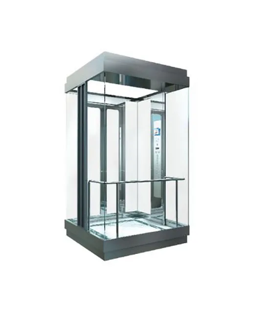 MSDS капсула 630 кг 9 остановок стеклянный обзорный Панорамный Лифт