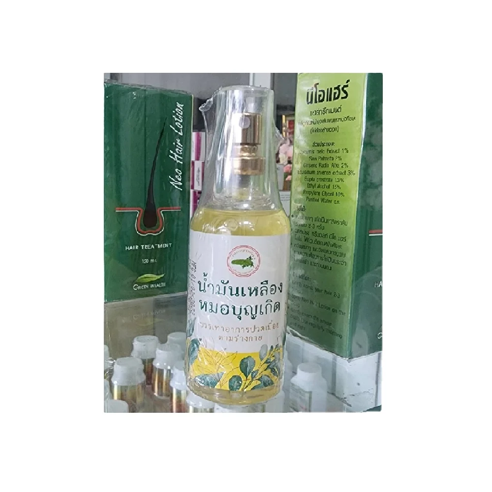 Hot sale best sellers pain relief massage oil of Thailand for Relief Muscle Aches Pain by GreenWealth