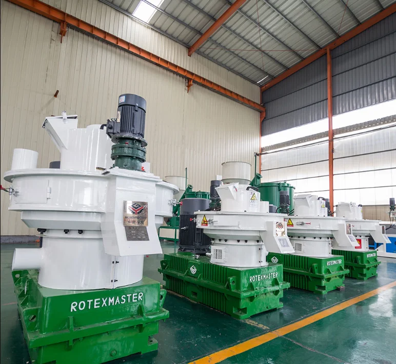 Bolida & Rotex large capacity wood pellet machine wood pellet production mill vertical ring die pellet machine
