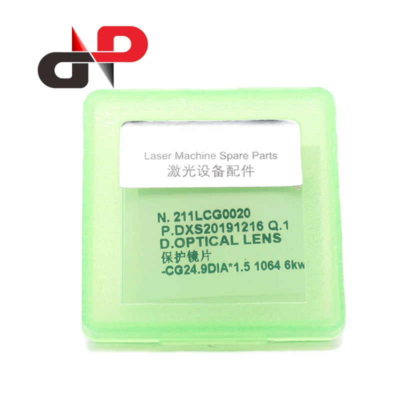 Dapeng Laser Equipment Parts Optical Protective Lens for Fiber Laser Cutting Head Laser
