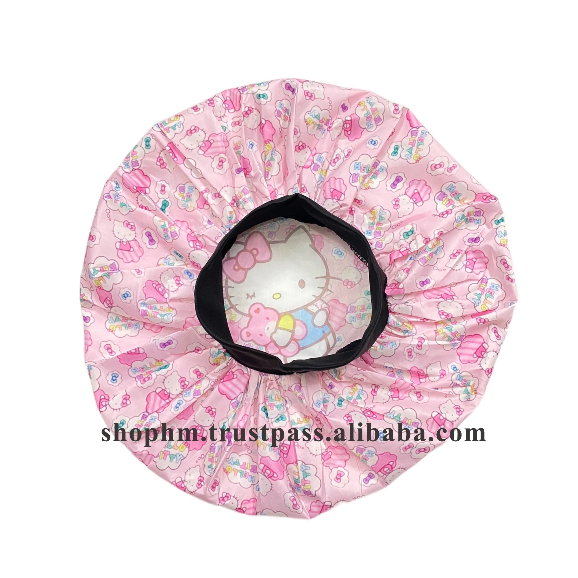 Adult custom color satin night sleeping bonnet wholesale woman silk hair designer bonnets with elastic band