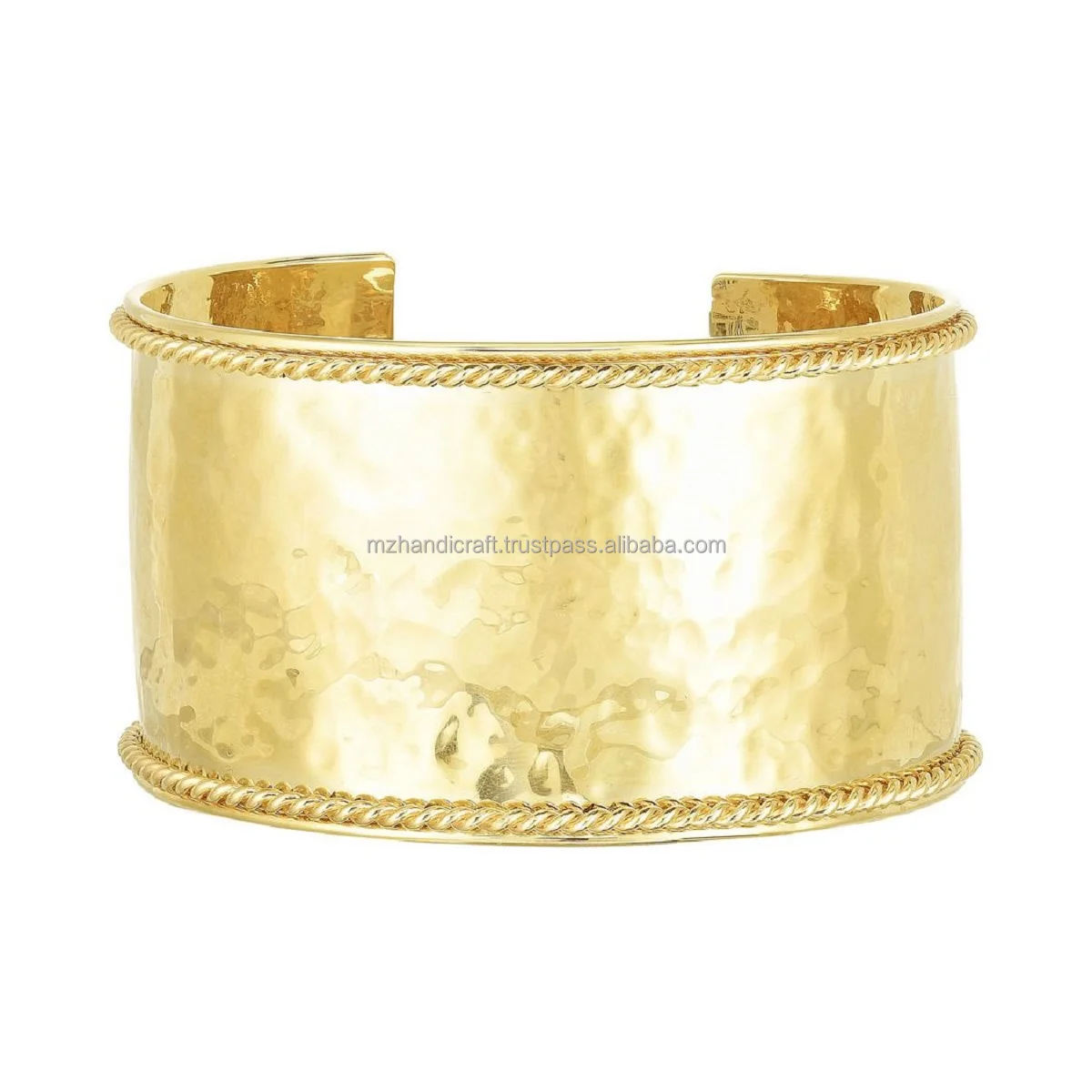 Jewelry wholesale high polished or Brushed finish brass cuff bracelet blanks ,plain bangle for Women