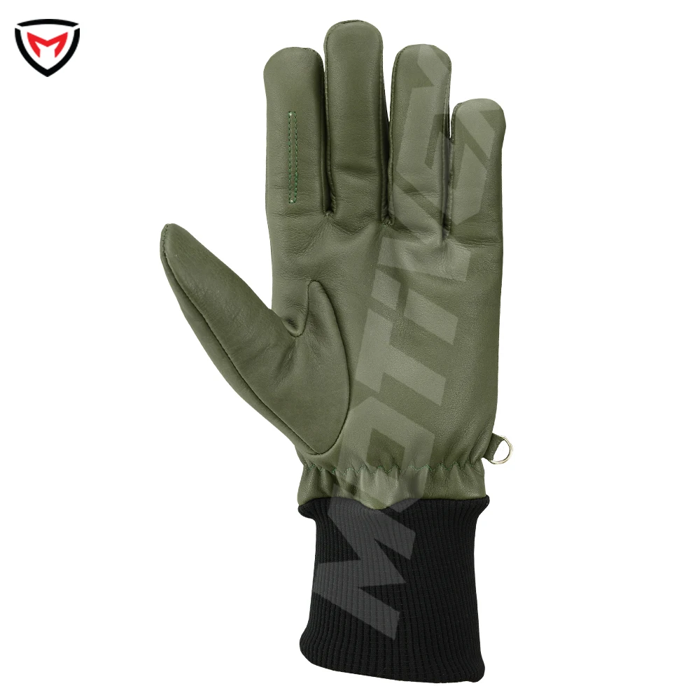 Shooting Gloves Outdoor Hunting Combat Tactical Gloves Driving Windproof Winter Warmer Leather Fishing Open Finger Shooter Glove
