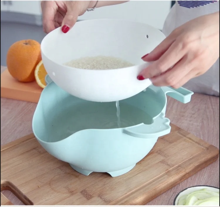 Maisons Kitchen Gadgets Juicer Tools 7 in 1 Drain Basket Vegetable Cutter Fruit Slicer Potato Peeler Cheese Grater