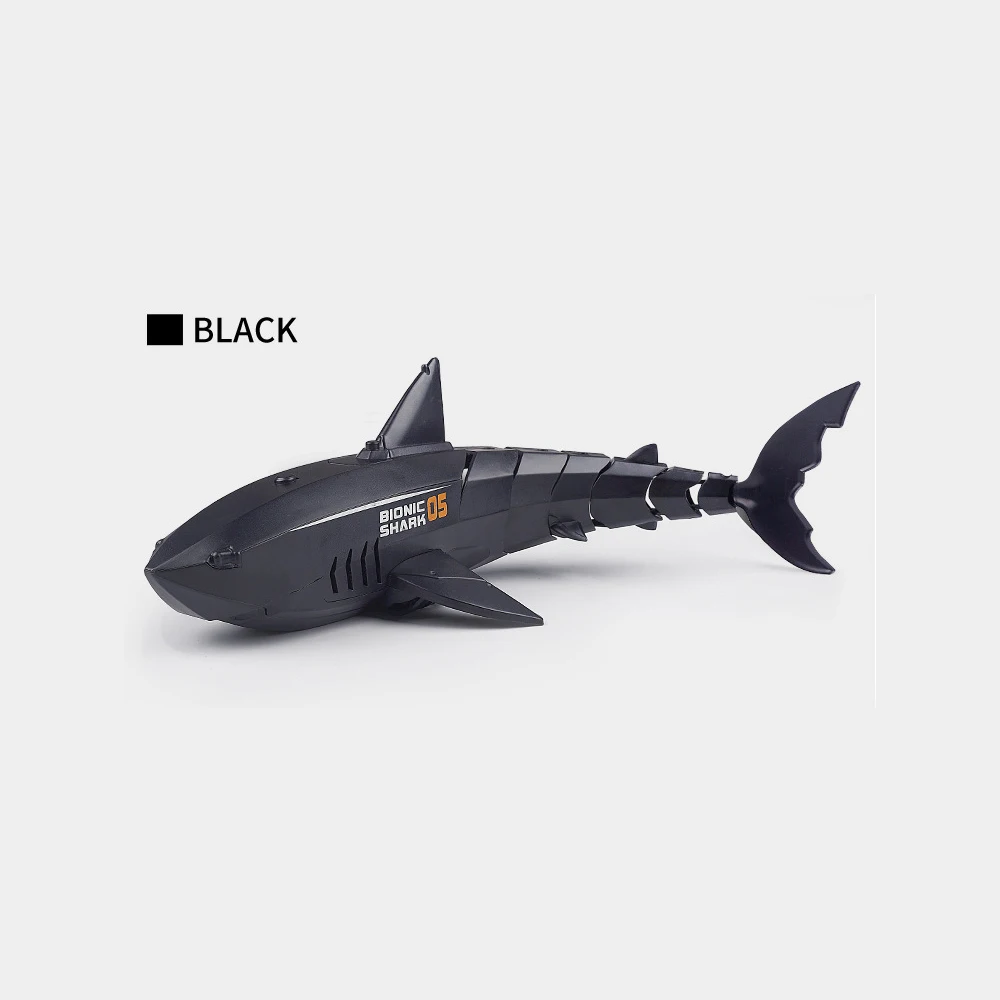 Amazon Hot Sell RC Simulation Shark Toys 2.4G Waterproof Electric Remote Control Shark Boat Radio Control Children Toys Gift