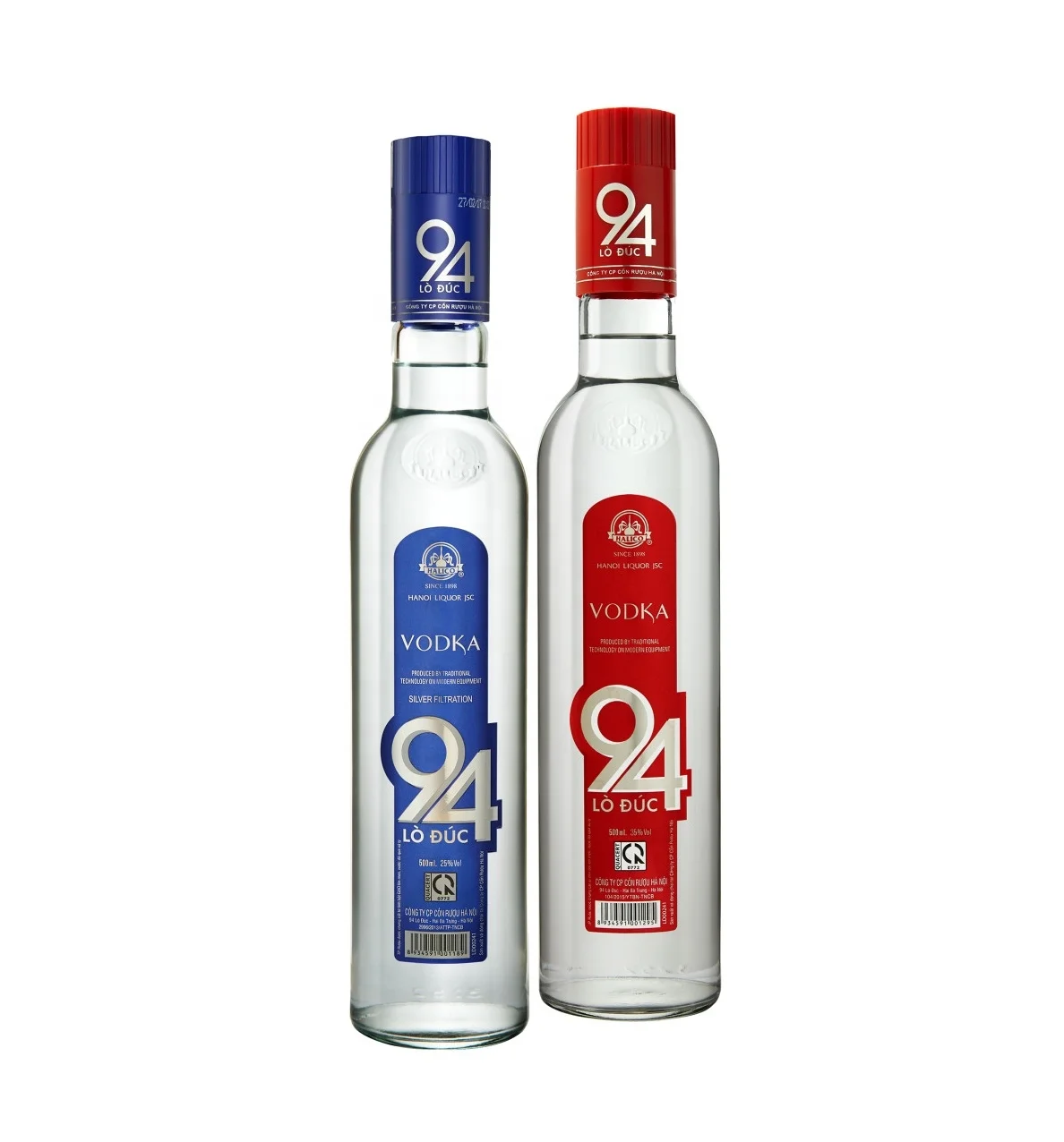 Best Selling Alcoholic Beverage White Wine Vodka Hanoi Wine in Wine Glass Bottle