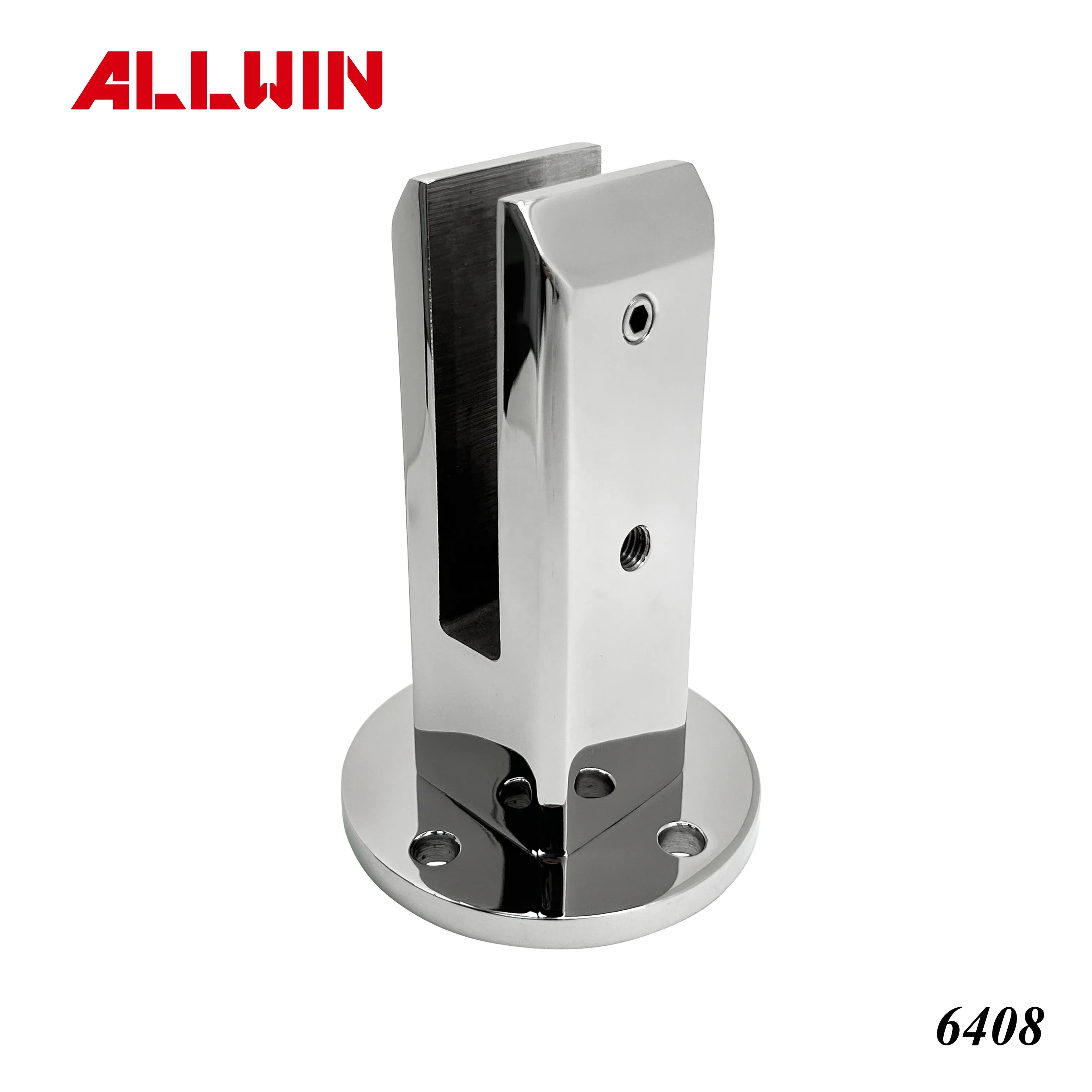2205 Stainless Steel Floor Mounted Square Glass Spigot