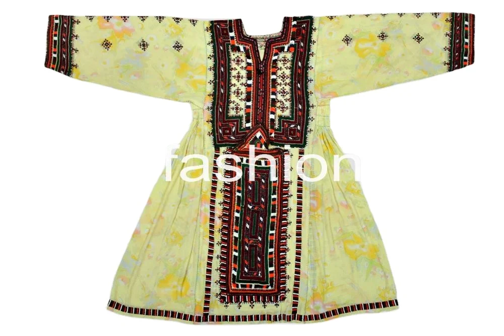 
Banjara Ethnic Traditional Balochi Top - Balochi Culture Hand Embroidered Top - Balochi Kuchi Handmade Top 