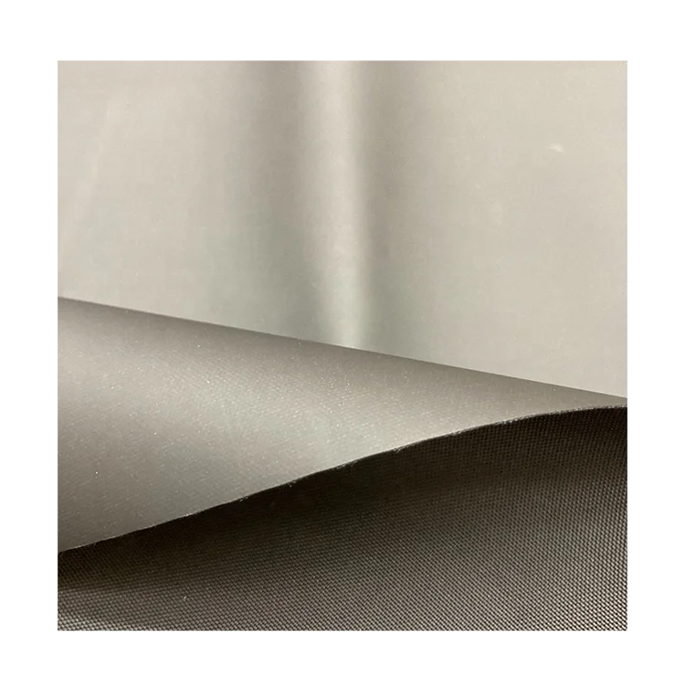 black color stock 0.15mm TPU coated with Nylon 66 fabric 210D*210D