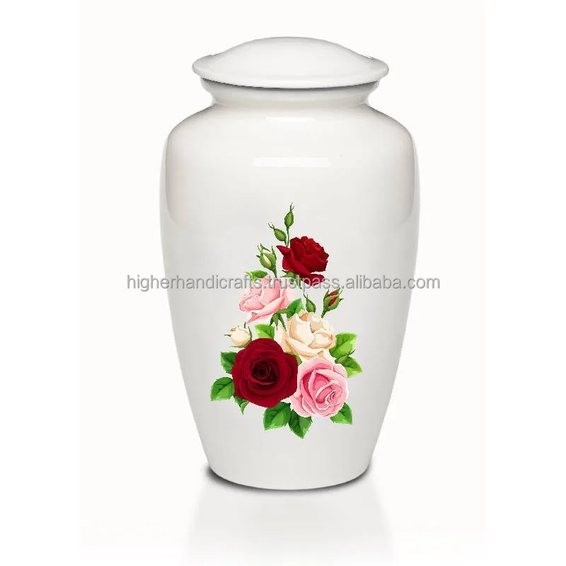 Hummingbird Cremation Urn for Ashes Large Size Urns for Adult Metal Aluminium Wholesale Burial Urns Funeral Supplies