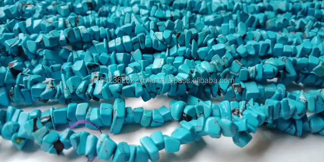 Бирюзовые необработанные бусины длиной 4-5 мм/34 дюйма доступные разумные цены оптовый заказ очень приветствуется
