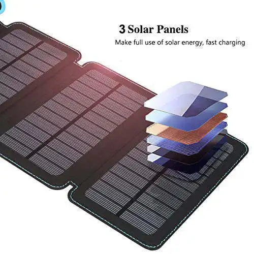 Portable high capacity solar powerbank 20000mah waterproof solar charger power bank 30000mah