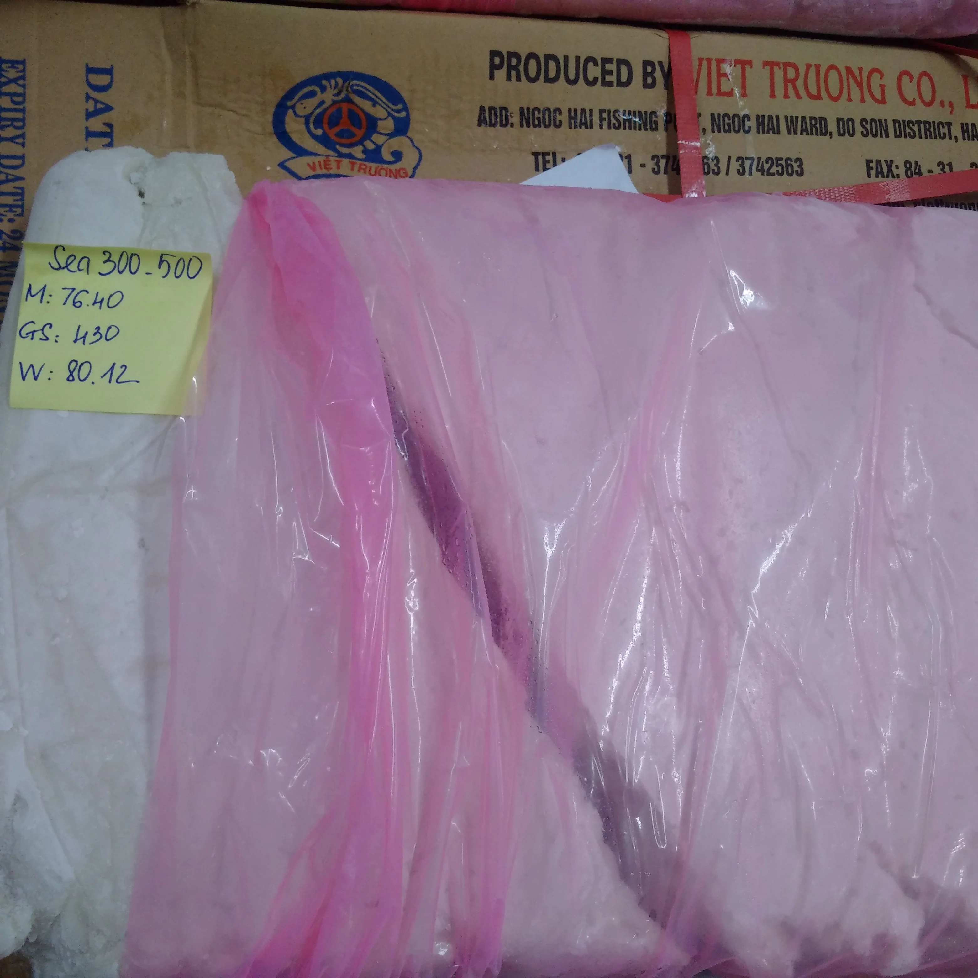 
HACCP HALAL Certification 24 Months Shell Life Wholesale Frozen Surimi from Vietnam 