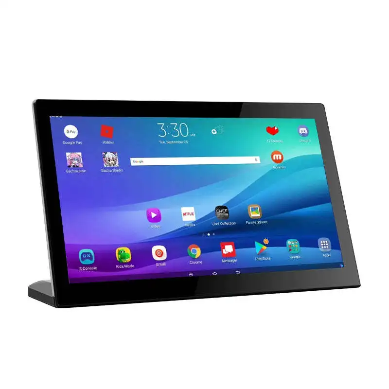 Factory Custom 1280*800 Desktop L-Shaped Tablet Touch All in One 10.1 Inch RK3566 Android11 for Ordering Meals