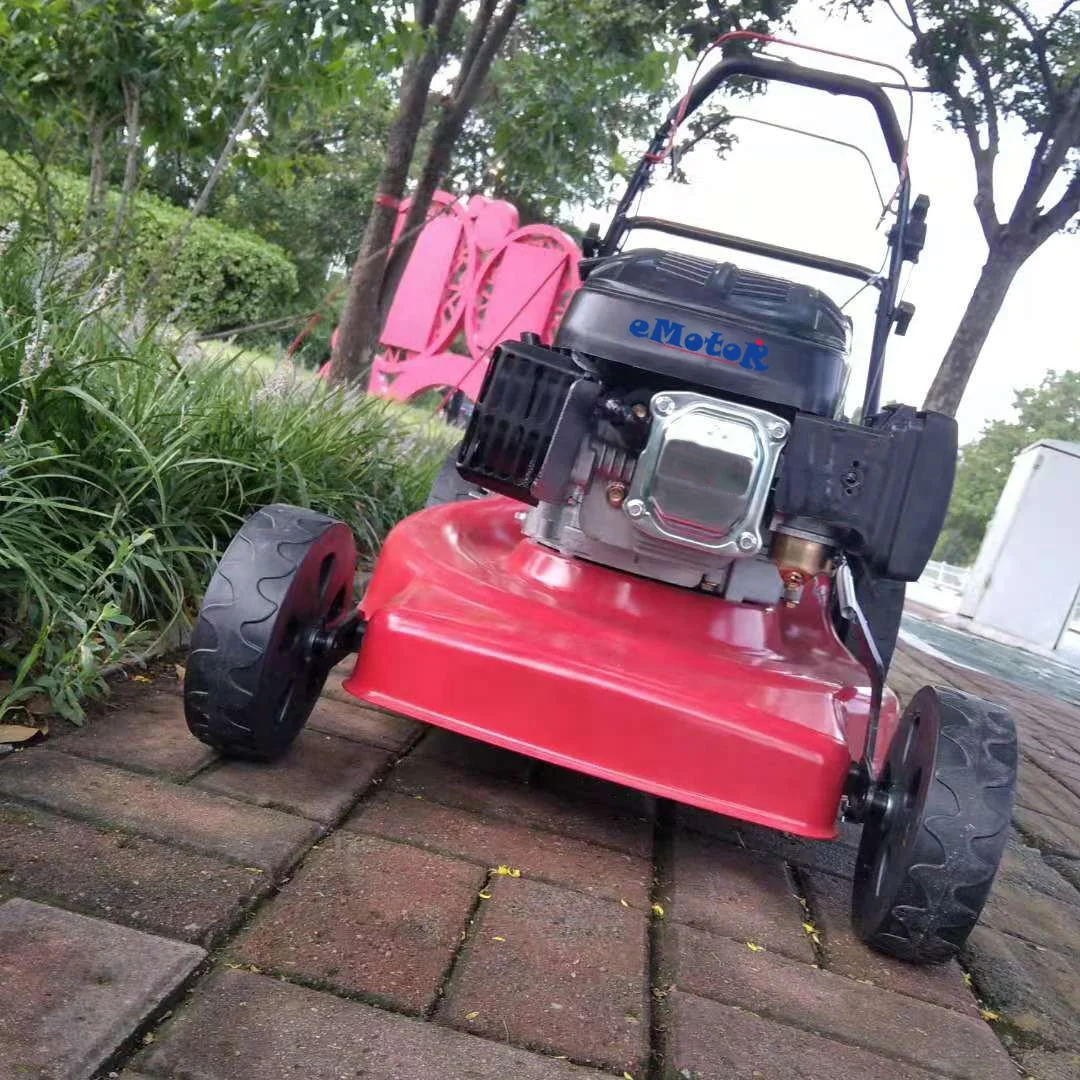 walk behind lawn mower with BS engine and aluminum chasis 20 inch newest self propelled gasoline lawn mower machinery