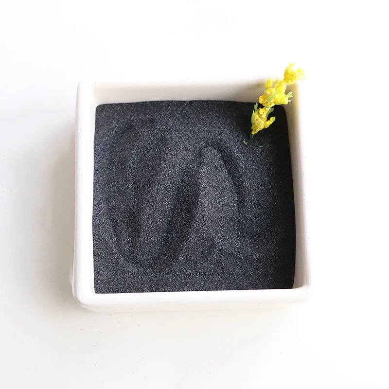 Factory Price Black Powder Abrasive Media Refractory Material Corundum Black Fused Aluminum Oxide