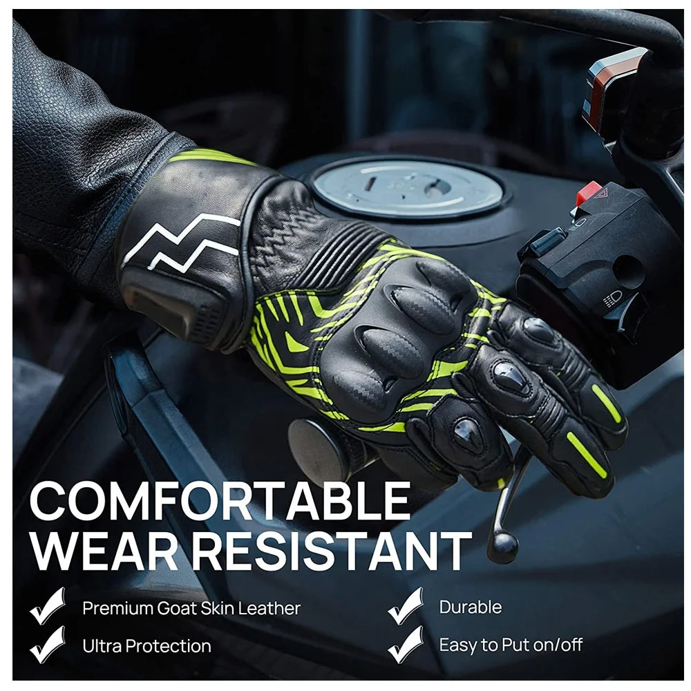 Motorcycle Gloves Motor Riding  Biker Motocross Gloves Motorbike Motor Racing Gloves Guantes de moto