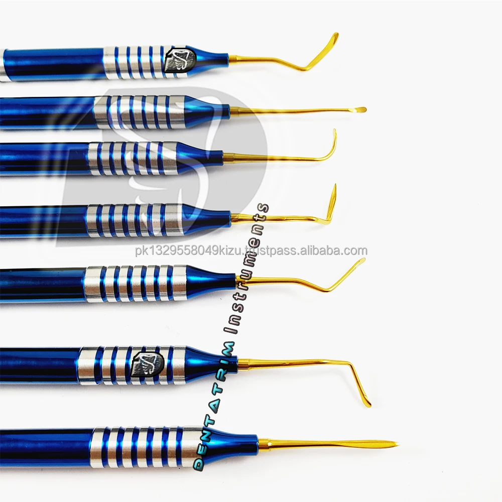 Vista Tunneling Instruments Set of 7 Pieces Dental Implant Vistal Procedure CE PK