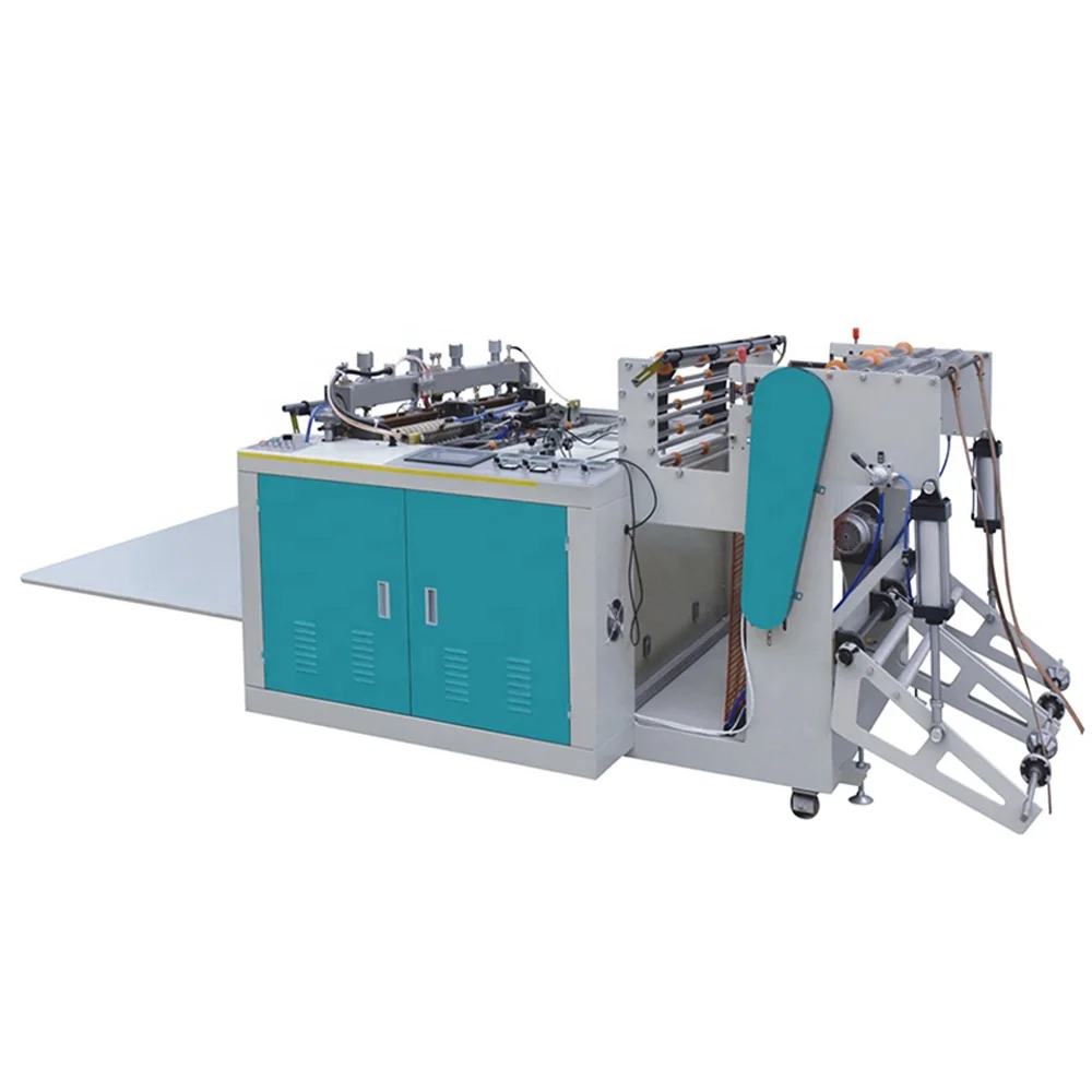 DZB600 Biodegradable Plastic PE HDPE Carry Shopping Nylon Polythene  Rolling Linkage Garbage T-shirt Bag Making Machine Price