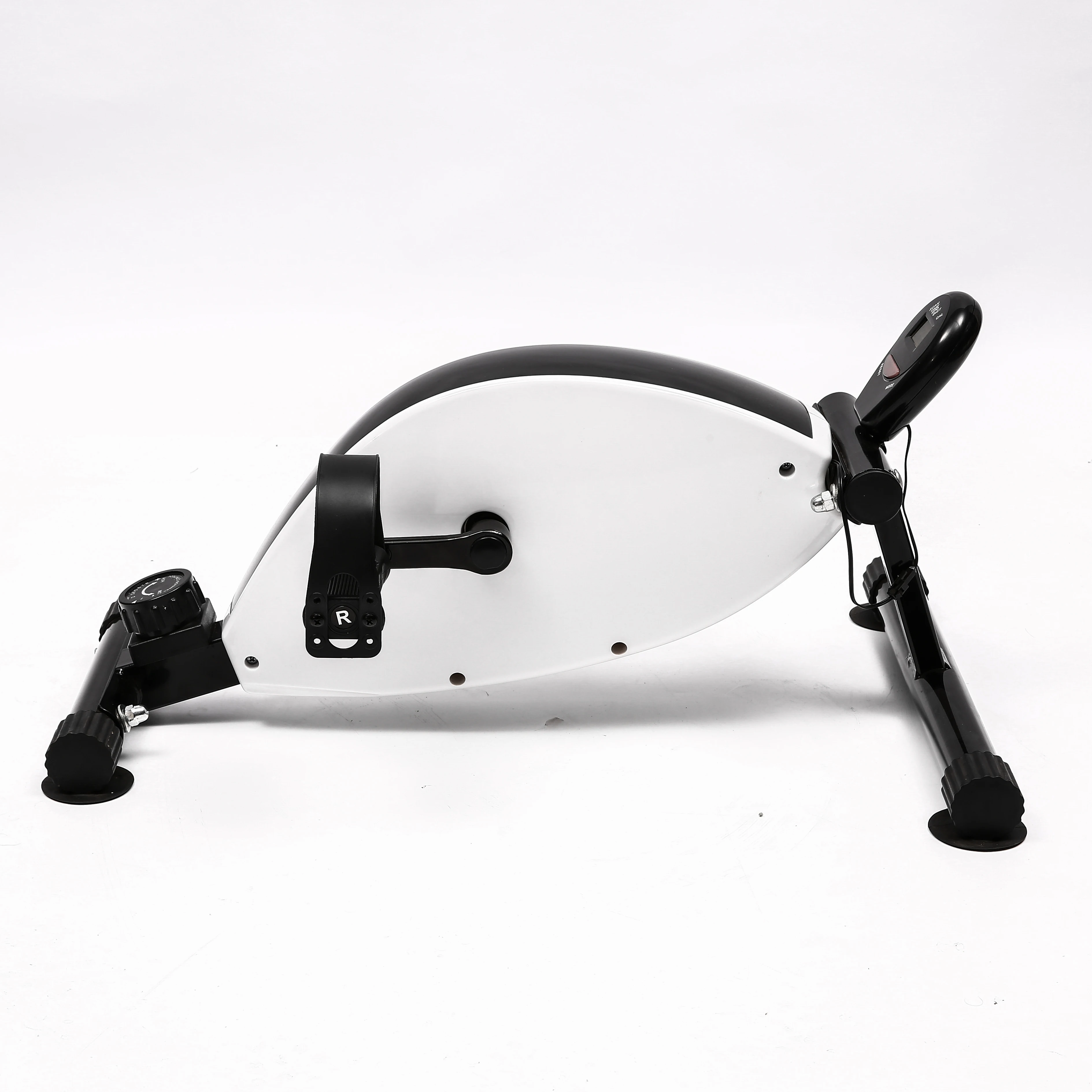 YIXI Under Desk Bike Pedal Exerciser  Portable  Bike for Arm Leg Exercise Mini Exercise Peddler with LCD Display