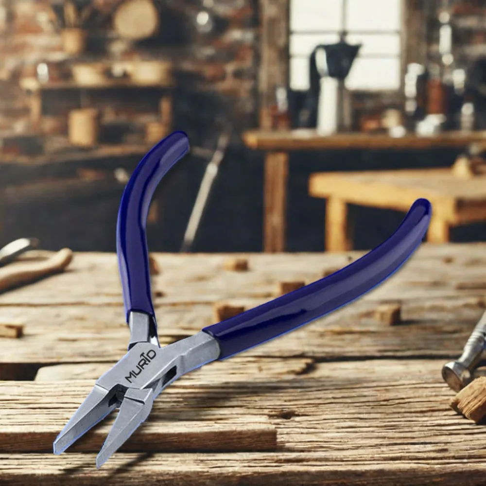 Best Price Flat Nose Plier Excellent Hand Tools for Grip Smooth Jaw Surface Crimping Tools 4in Length OEM Supported