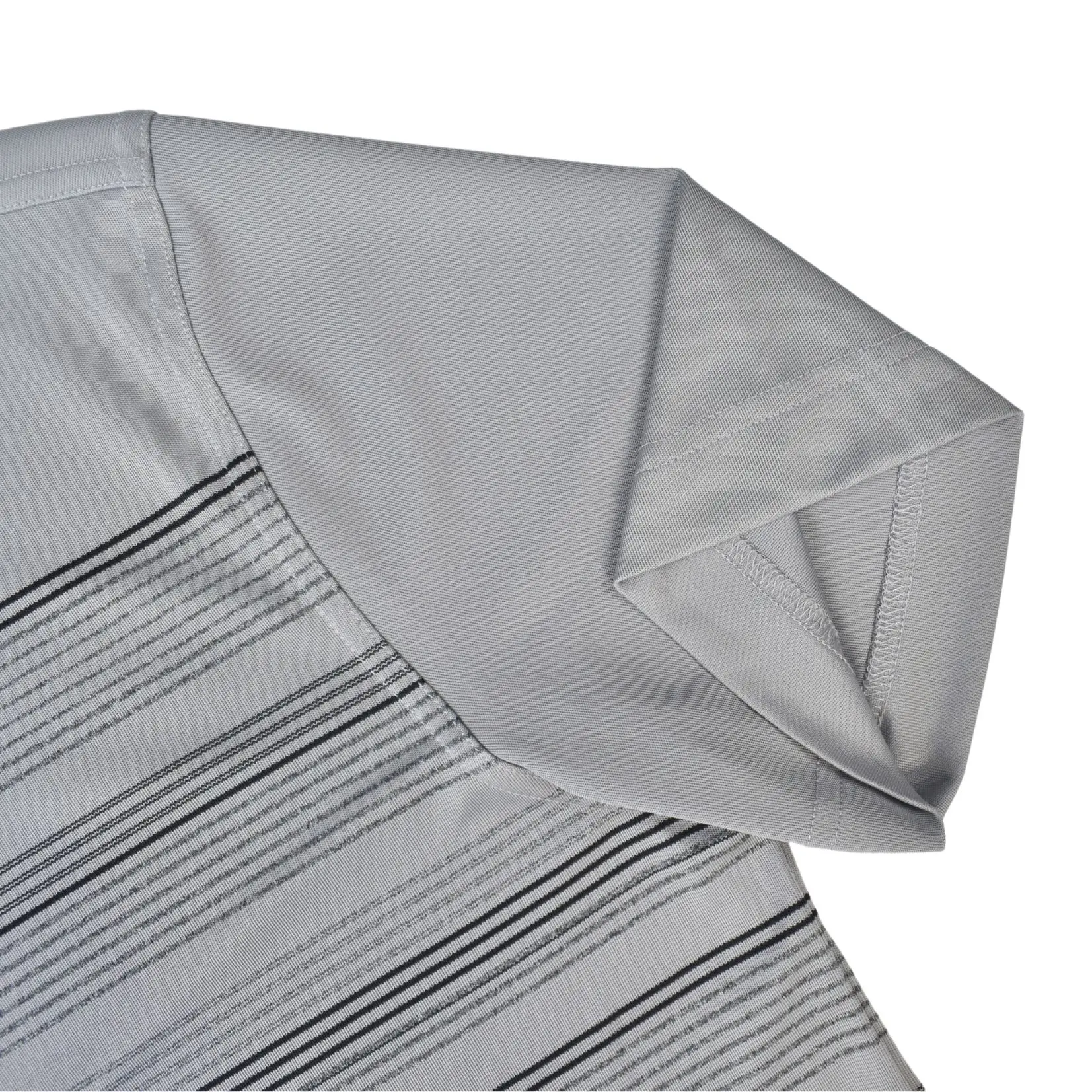 OEM High Quality Striped Sublimation Polo Shirts Embroidery Logo Design Custom Polyester Cotton Polos Best Factory Wholesale