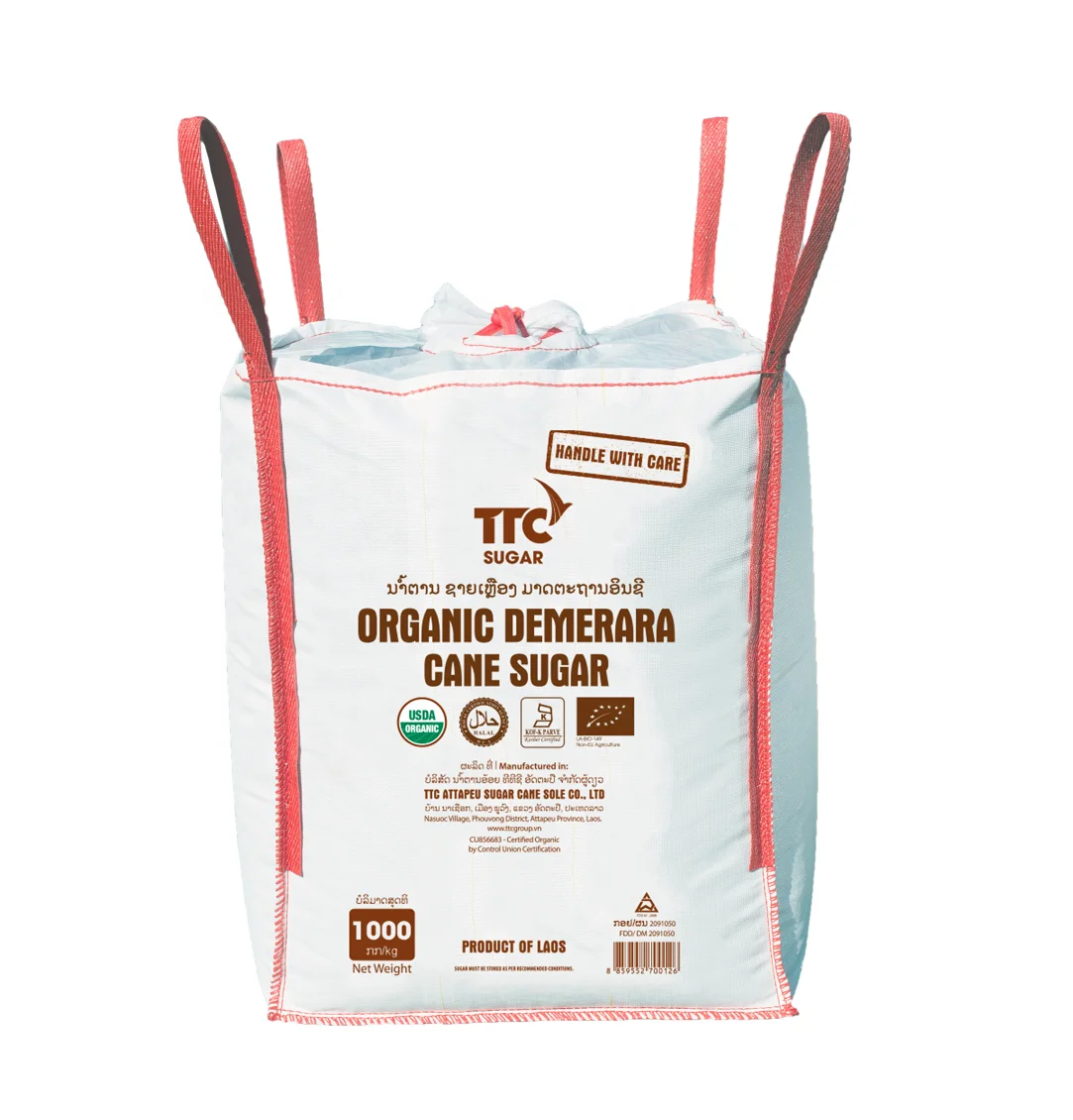 Organic Demerara Cane Sugar Organic Sugar Perfectly Sweet Natural Sugar To Sweeten Coffee/Tea/Cereal Or Any Baked Good