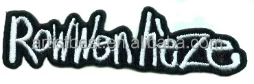 Custom Design Alphabet   Embroidered Patches