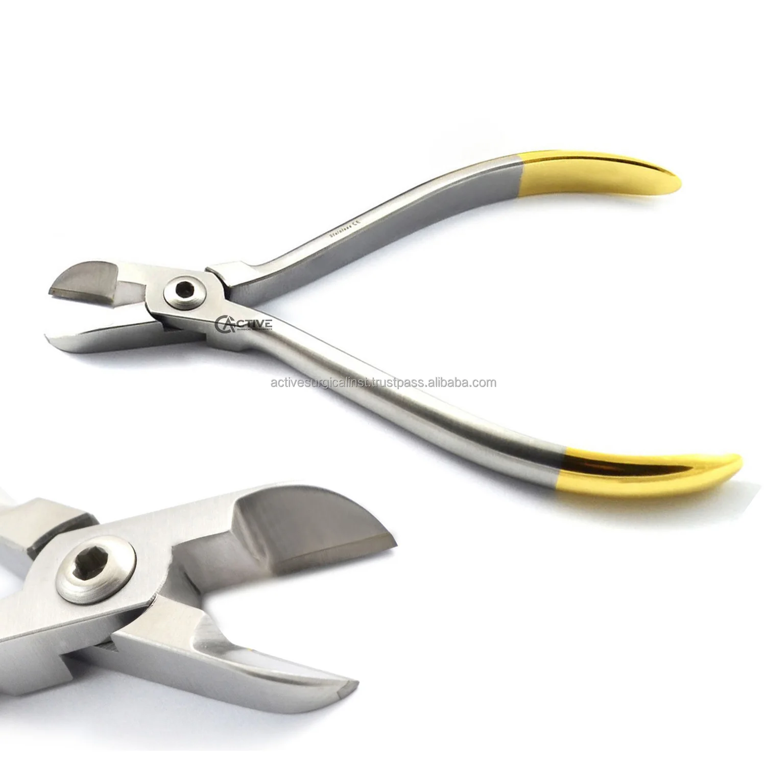 Hot Selling 2022 Dental Orthodontic Hard Wire Cutter Pin Ligature Cutter Plier TC Tip Dentist, Stainless Steel, CE Approved