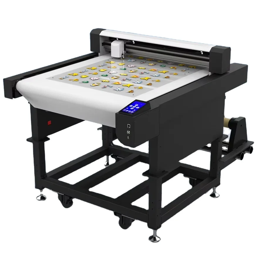 Auto-Feed Flatbed Digital Cutter for DTF Servo Motor Driven with SignMaster Software Flatbed Cutting Plotter