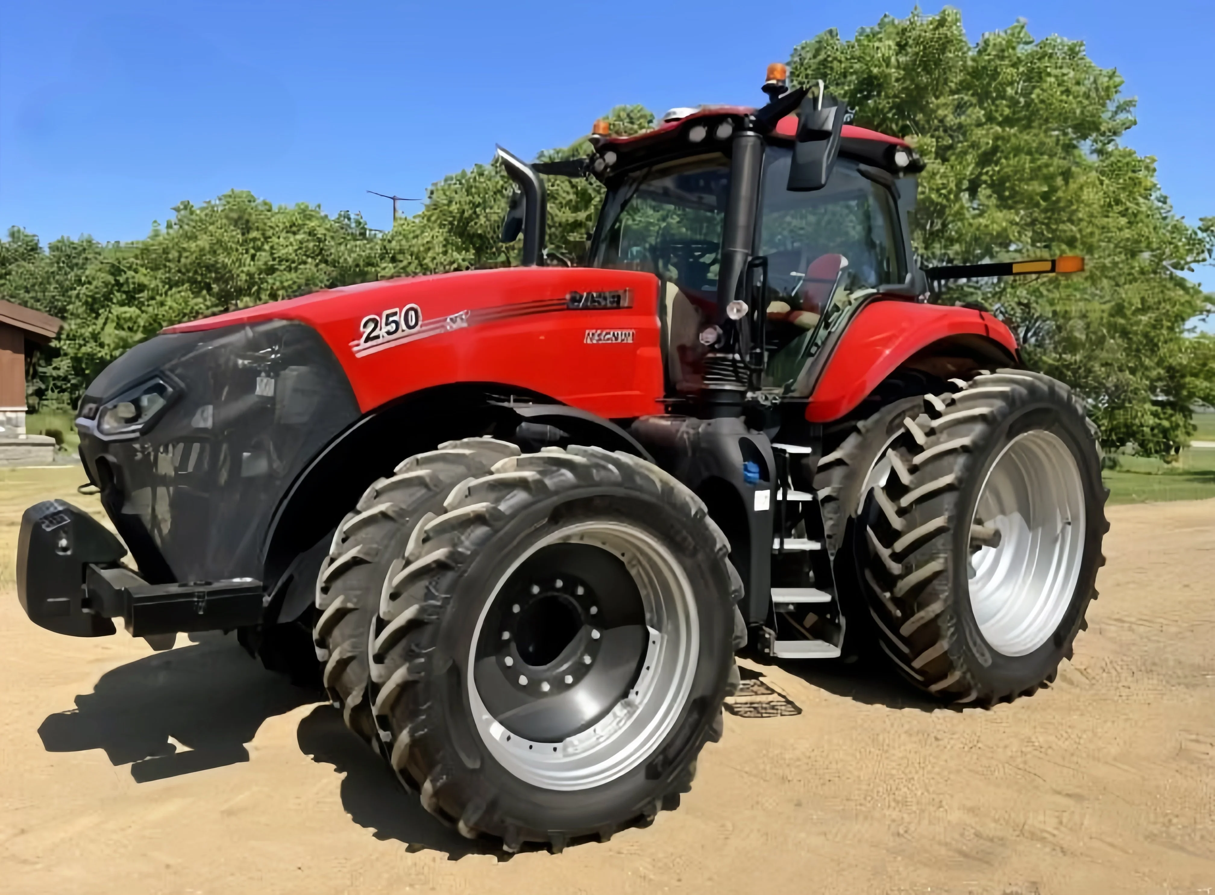 Excellent Condition Fairly Used 2022 CASE IH MAGNUM 250 Agricultural Wheel Tractor For Sale