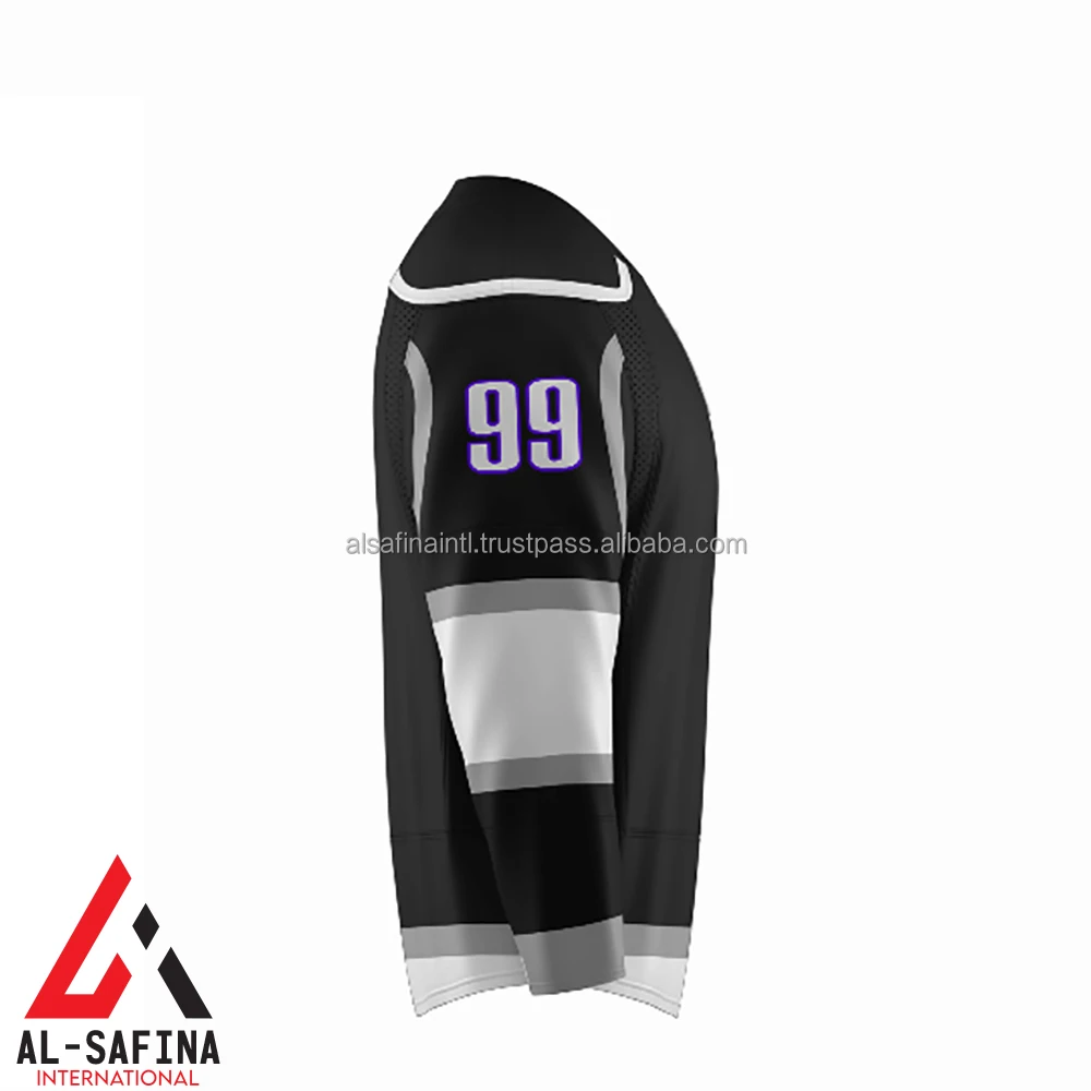 Хоккейная Майка светло-серого цвета хоккейная для командных клубов