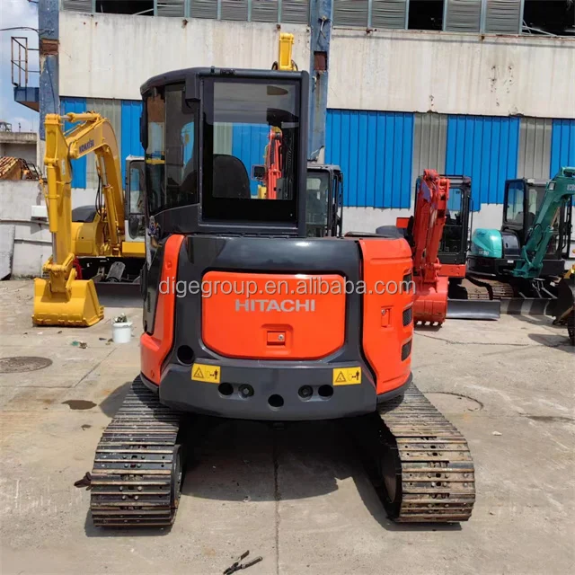 90% new excavator used Hitachi ZX55U excavator used machines sold at low prices