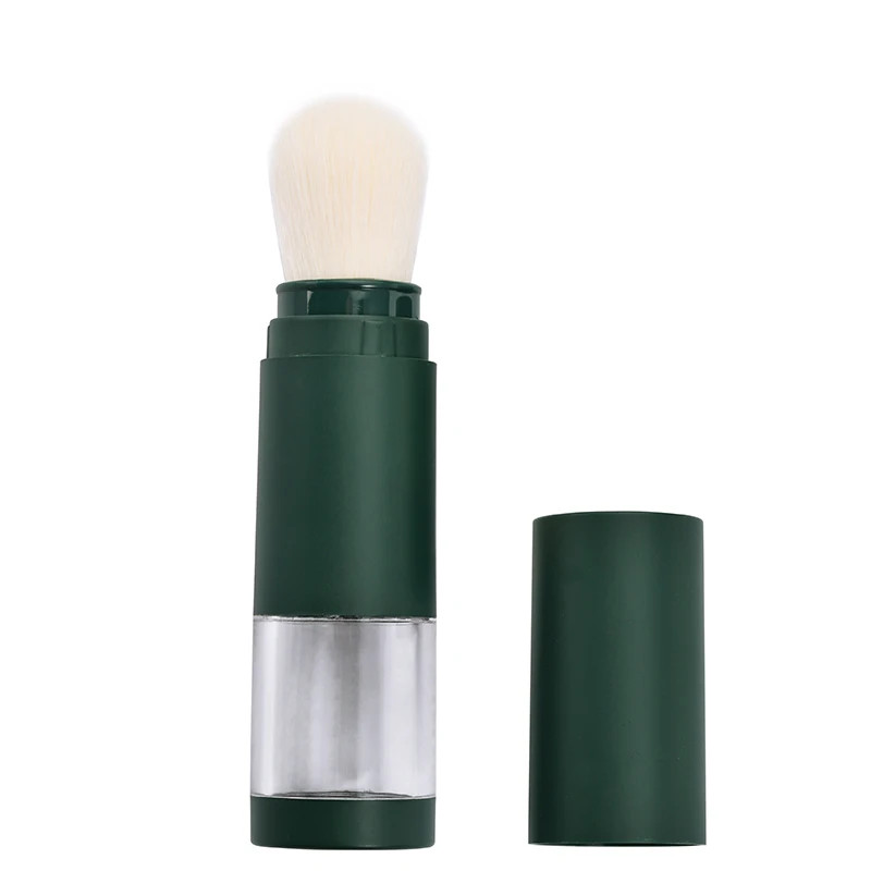 Sunscreen Mineral Refillable Spray Bottle Brush Loose Powder Dispensing Blush Brush Jar manufacture