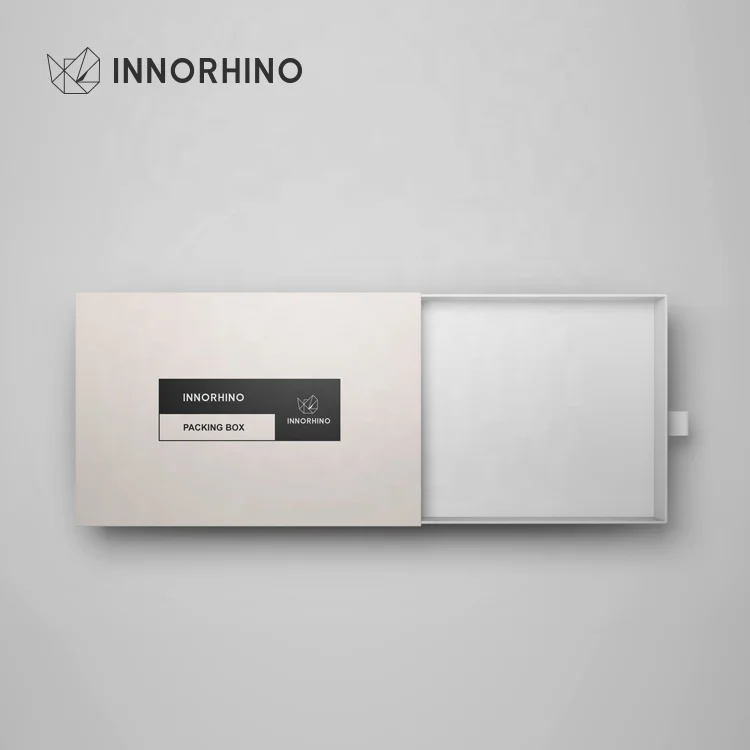 Customized High End Shoes Jacket Dress Garment Clothing Accessories Cake Cardboard Paper Sliding Drawer Packaging Rigid Gift Box