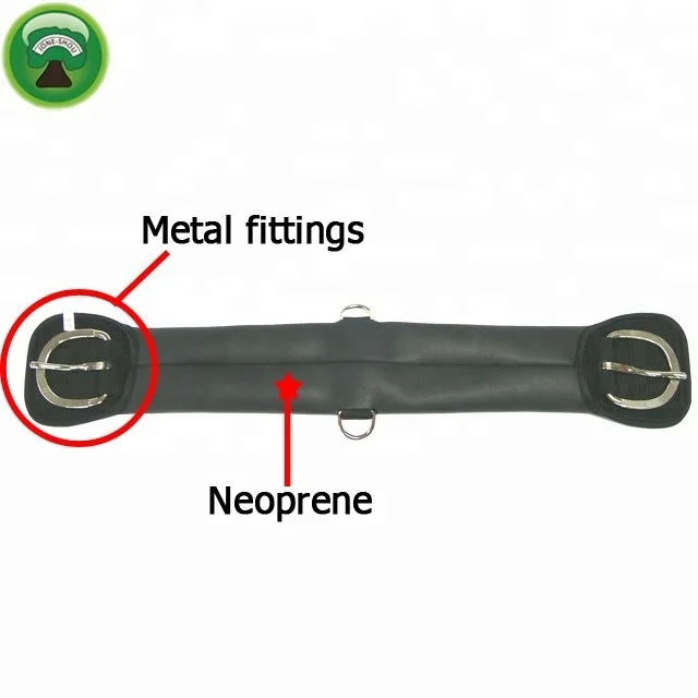 Wholesale Horse miniature protection Dressage Girth with leather