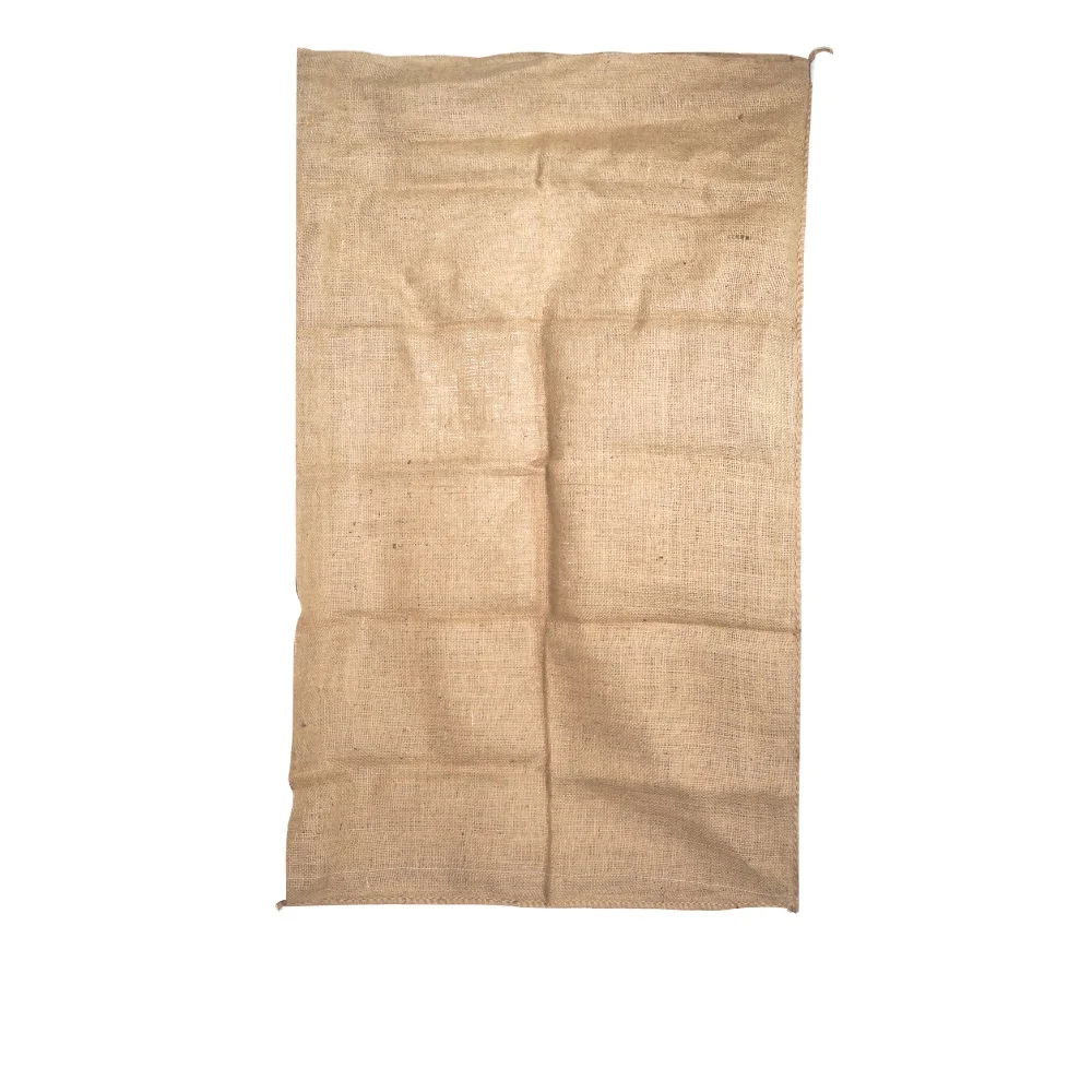 Biodegradable Eco-friendly Jute Bag 100% Natural Quality Food Grade Jute Hessian Burlap Bags for Coffee, Grains, Cocoa Beans