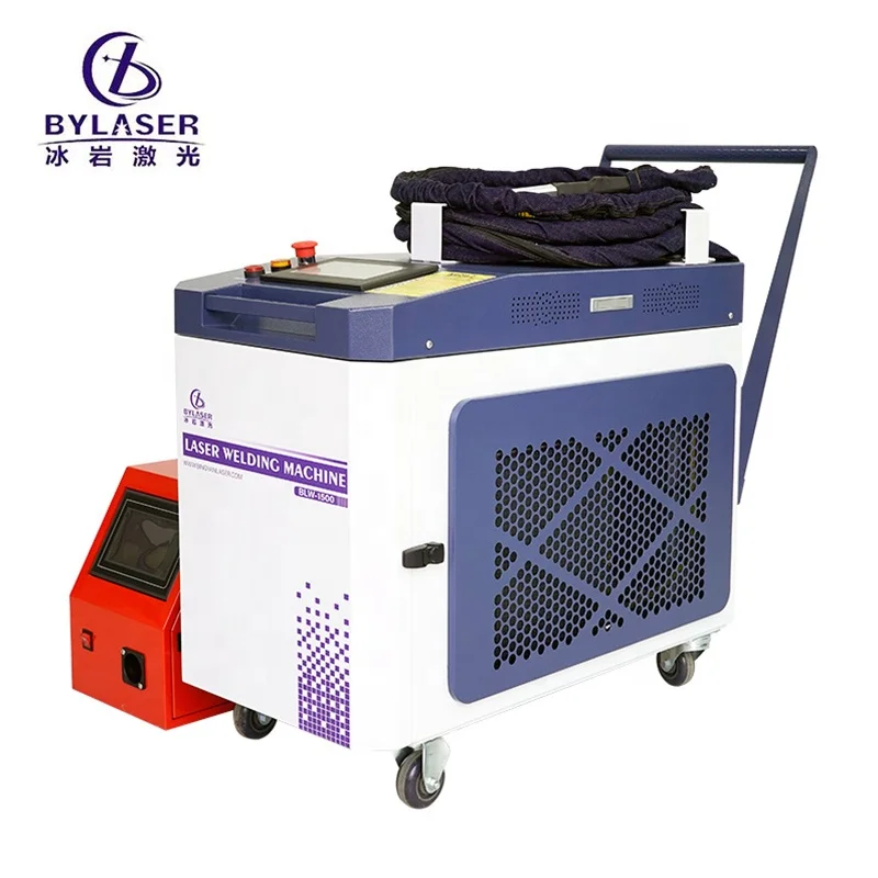 High performance handheld  4-in-1 continuous laser welding machine for stainless steel bowl metal steel glass frame