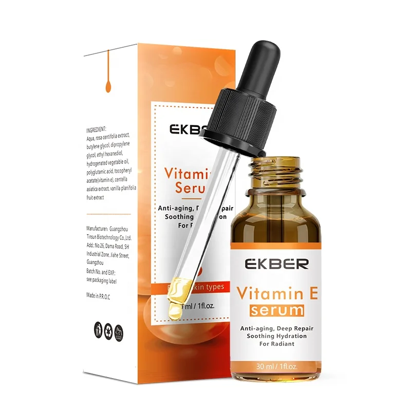 Firming Vitamin E Serum Private Label  Hydrating retinol Anti-aging Moisturizing Vitamin C Vitamin E Face Serum