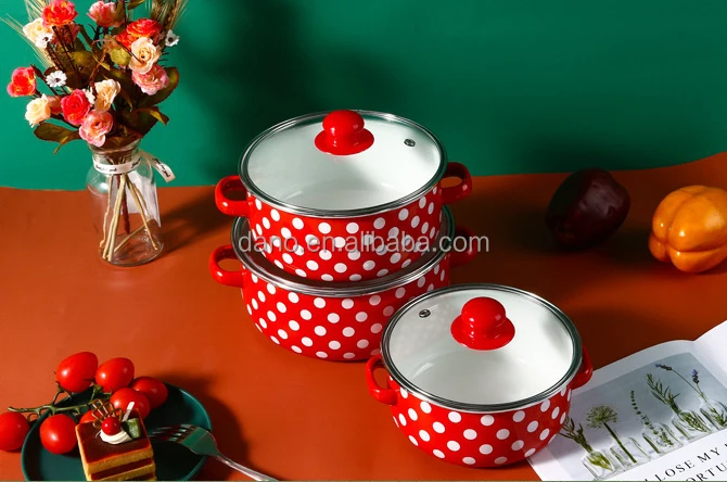 12/14/16 cm Mini Casserole Set  Custom decal Printing  Carbon Steel Casserole pot Mini food cooking pot Stew pot