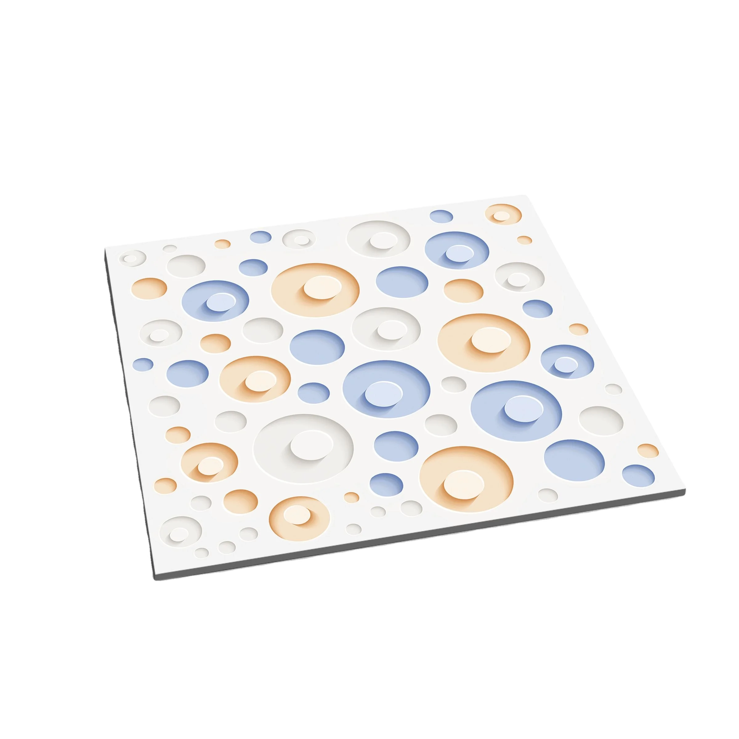 600*600 Beautiful Crystal Ball  white  colorful marble design terrazzo patterns polish porcelain floor ceramic tile Factory Direct Sale