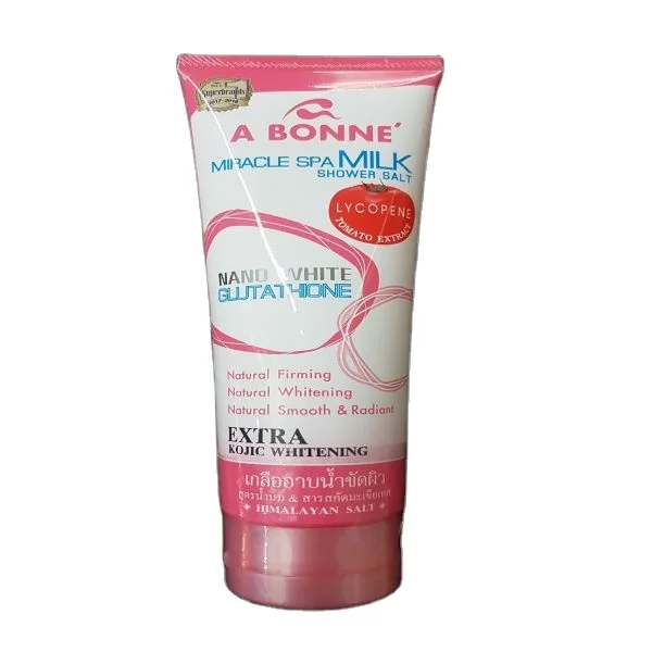A Bonne miracle spa milk shower salt nano white  tomato extract 350g