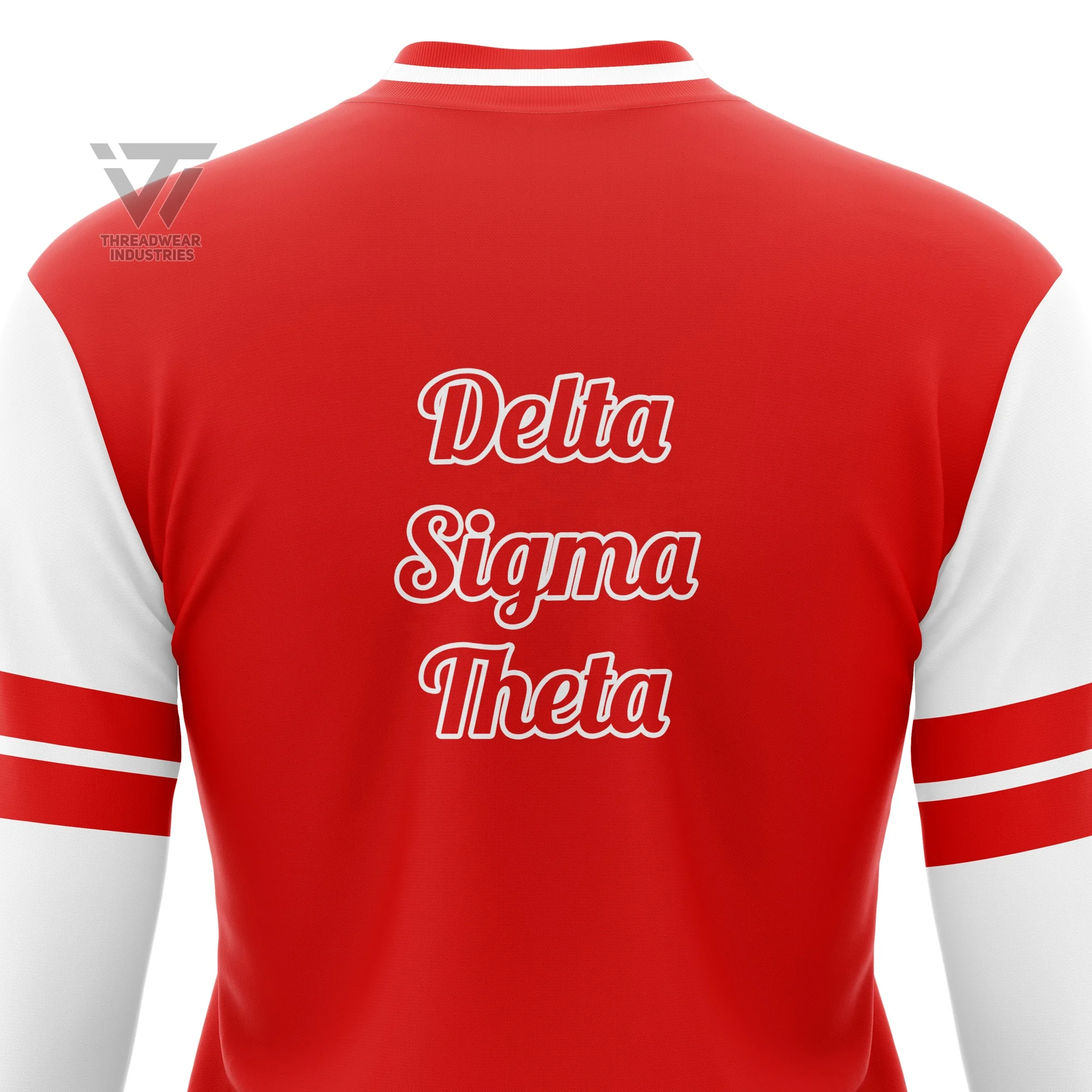 Custom Delta | Sigma | Theta DST Sorority Embroidered Bomber Jacket