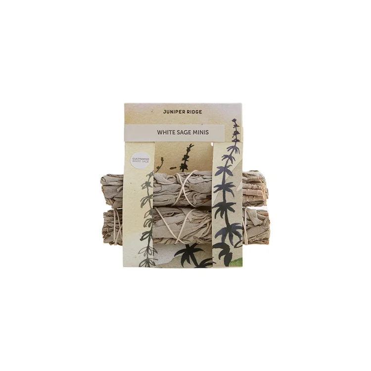 2022 Hot Sale Best Incense Home Fragrance White Sage Mini Bundles for Sale
